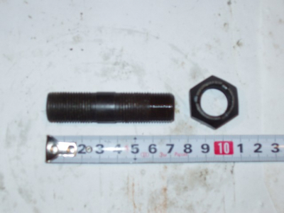 Шпилька крепления V тяги центральная с гайкой (190003871353) H2/H3 HOWO (ХОВО) 199014520227 фото 1 Тобольск