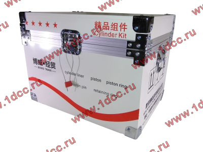 Поршневая группа WD615.95 375л.с. (6 гильз, 6 поршней (...0004), 6 пальцев,комплект колец) H3 BOWEI HOWO (ХОВО)  фото 1 Тобольск