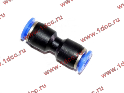 Фитинг быстрого соединения прямой d-4 HOWO (ХОВО)  фото 1 Тобольск