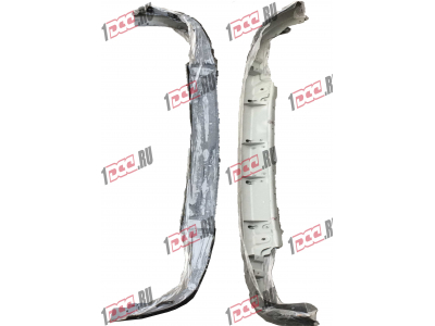 Бампер A7 черный нижний металлический узкий HOWO A7 WG1664240006/1 фото 1 Тобольск