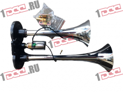 Сигнал пневматический двойной H HOWO (ХОВО) WG9716270003 фото 1 Тобольск