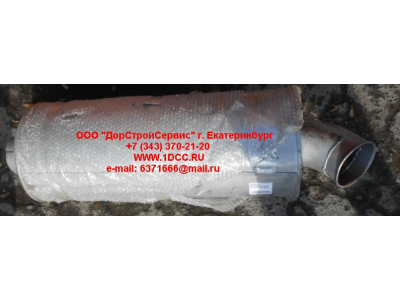 Глушитель цилиндрический (вход-выход с торца) SH SHAANXI / Shacman (ШАНКСИ / Шакман) DZ9100540004 фото 1 Тобольск